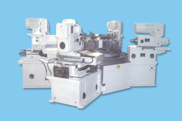 數(shu)控六工位(wei)回轉工作(zuò)台組合機(jī)床